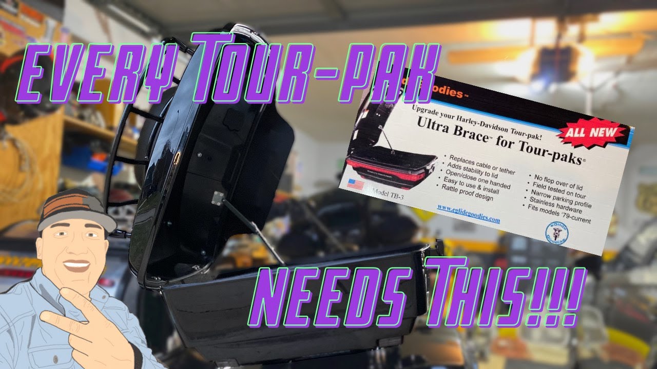 Ultra Brace for Tour Pak by Eglide Goodies - Real Support