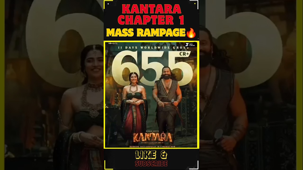 Kantara Chapter 1 Mass Rampage Collections 🔥✌️👌