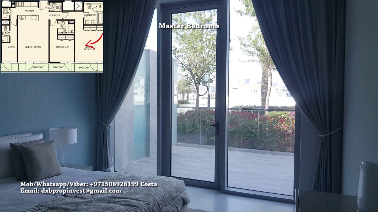 2 bedroom apartment on lagoon in District One Dubai. Dubai Mega Projects