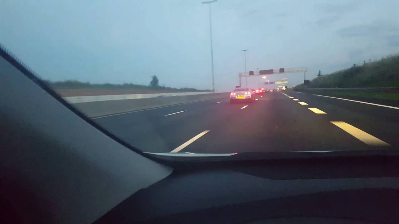 Son lamborghini autoroute A1