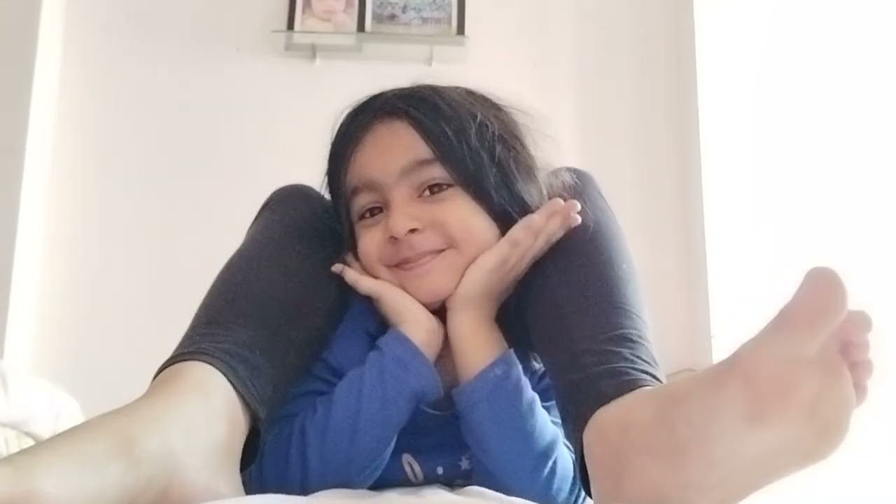 Down the way where the nights...By Nihira n Aarshia Fun songs for kids