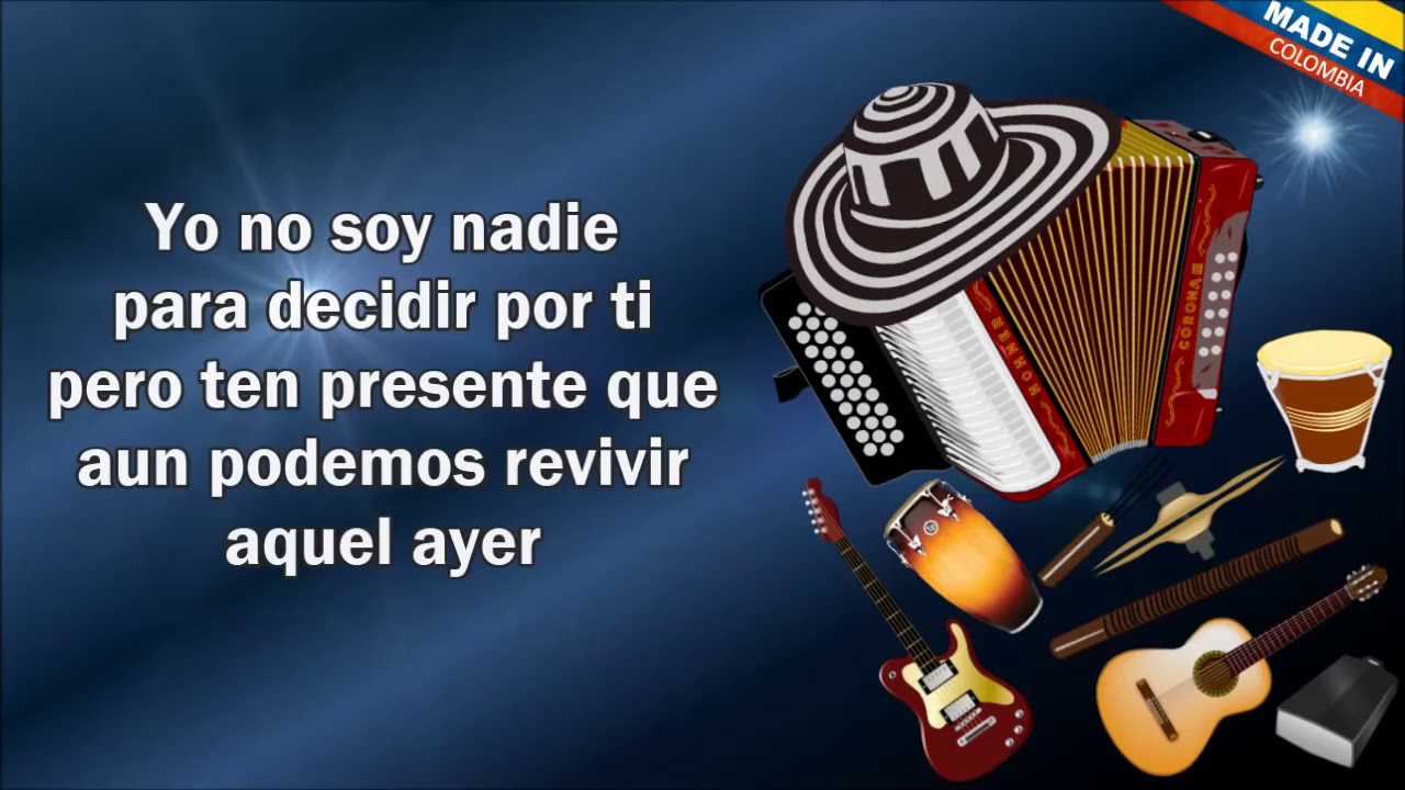 Ahora Te Extra&ntilde;o Los Amantes Del Vallenato Letra