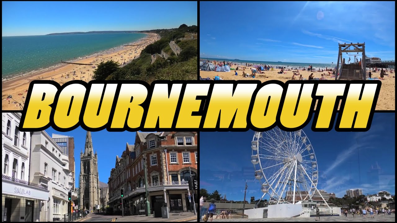 BOURNEMOUTH - Dorset - England (4k)