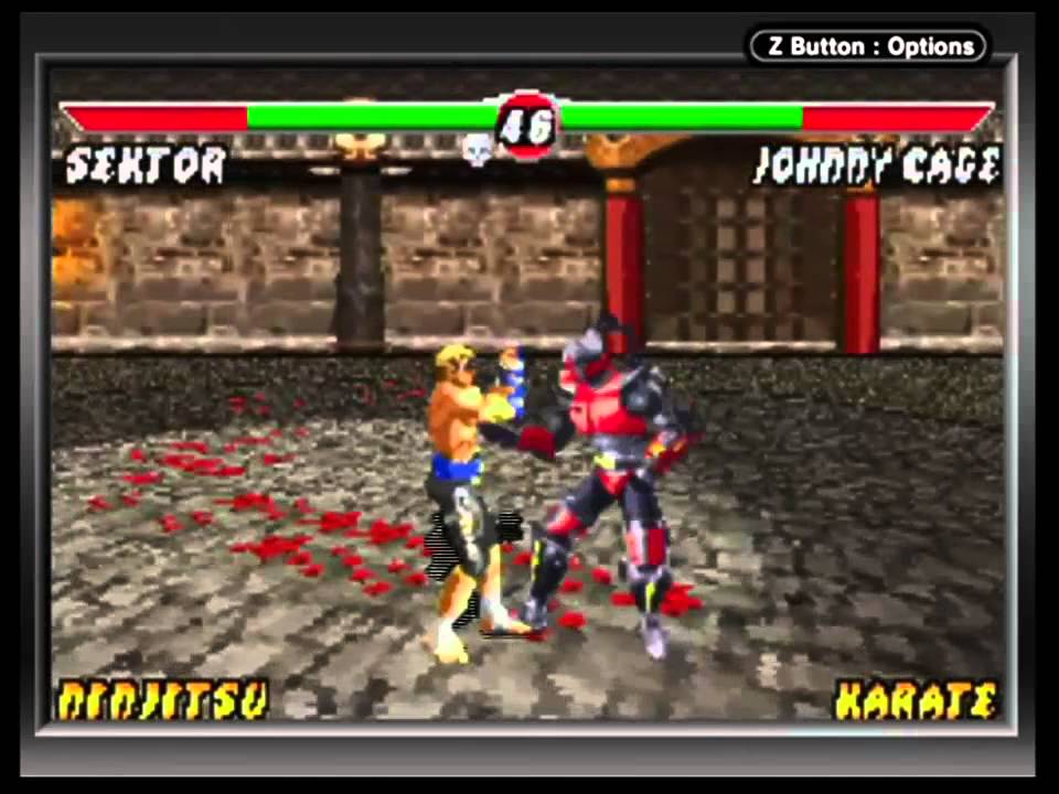 Mortal Kombat: Tournament Edition (Game Boy Advance) Arcade as Sektor
