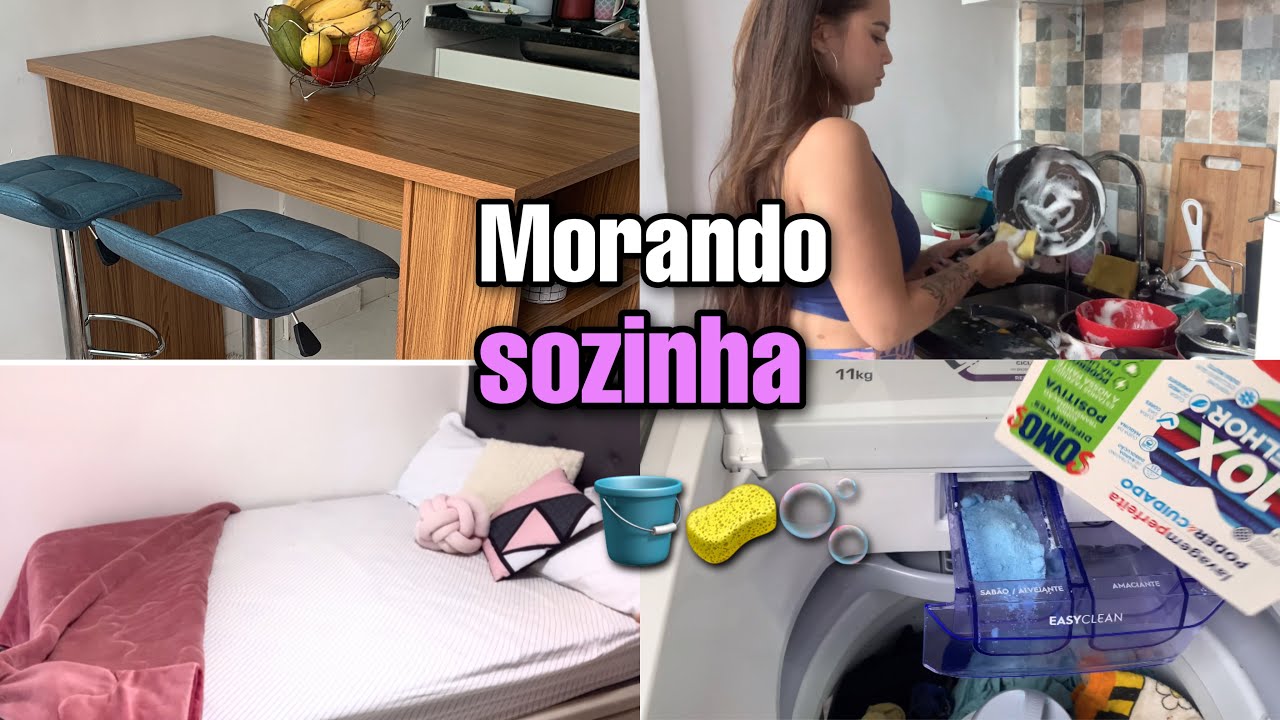 Faxina- morando sozinha