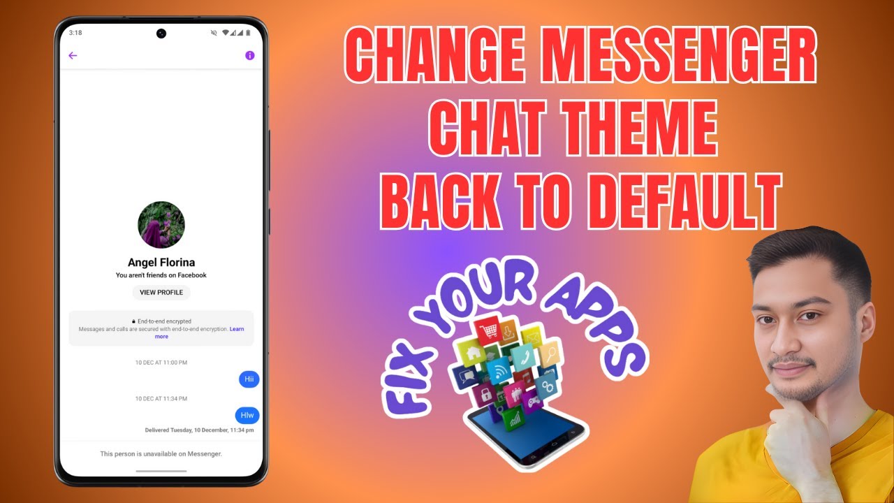 How to Change Messenger Chat Theme Back to Default - Quick Tutorial (2025)