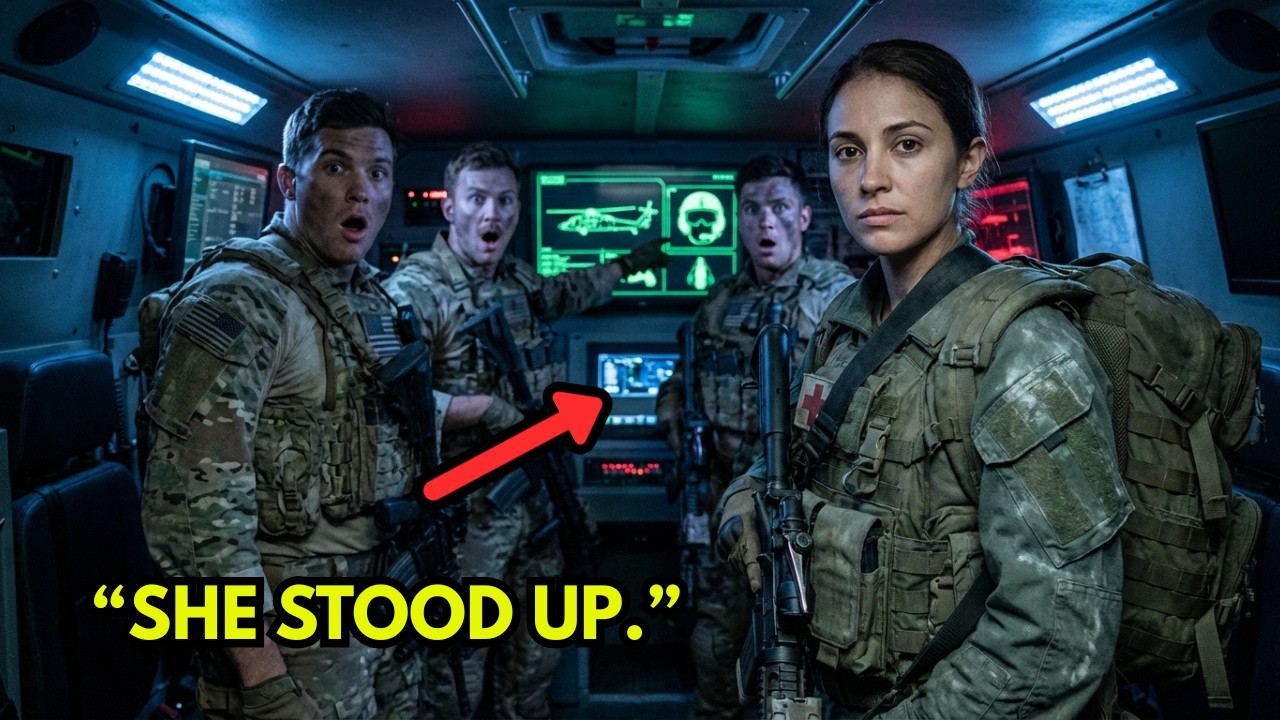 The SEAL Commander Asked, “Who Can Fly?” — The Quiet Medic Stood Up and the Room Went Silent