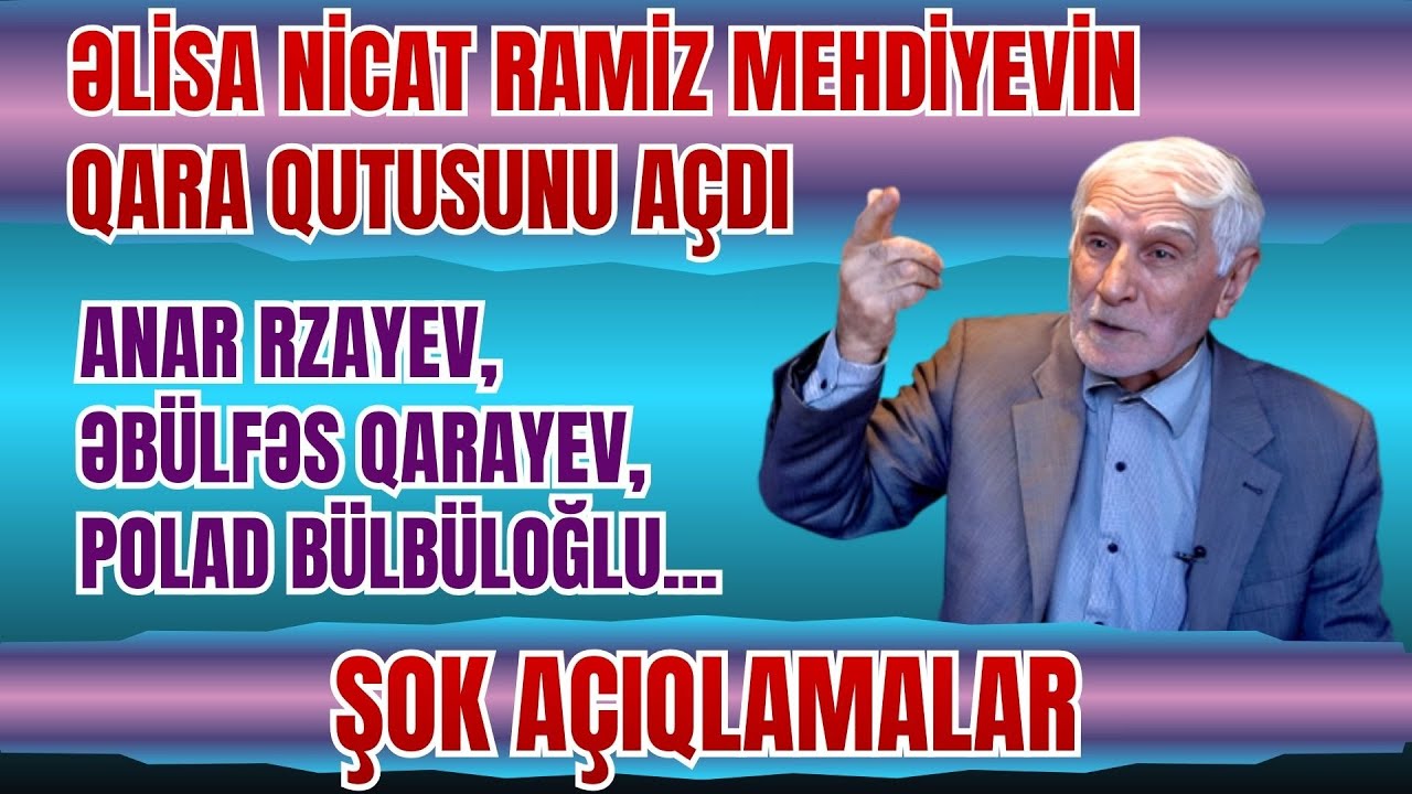 ƏLİSA NİCAT İNDİYƏ QƏDƏR A&Ccedil;ILMAYAN SİRLƏR A&Ccedil;DI: BUNU DEMƏK İSTƏMİRDİM