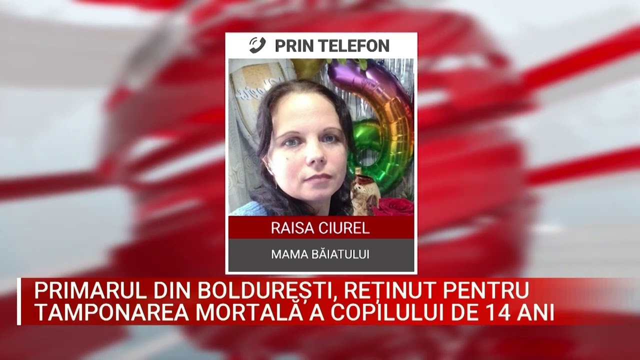 Primarul din Boldurești, reținut pentru tamponarea mortală a copilului de 14 ani