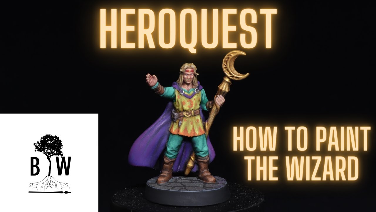 Heroquest Painting Guide Ep. 2 - The Wizard