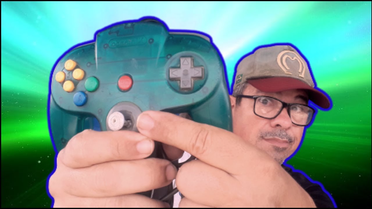 Como consertar analógico do controle Nintendo 64 Fácil