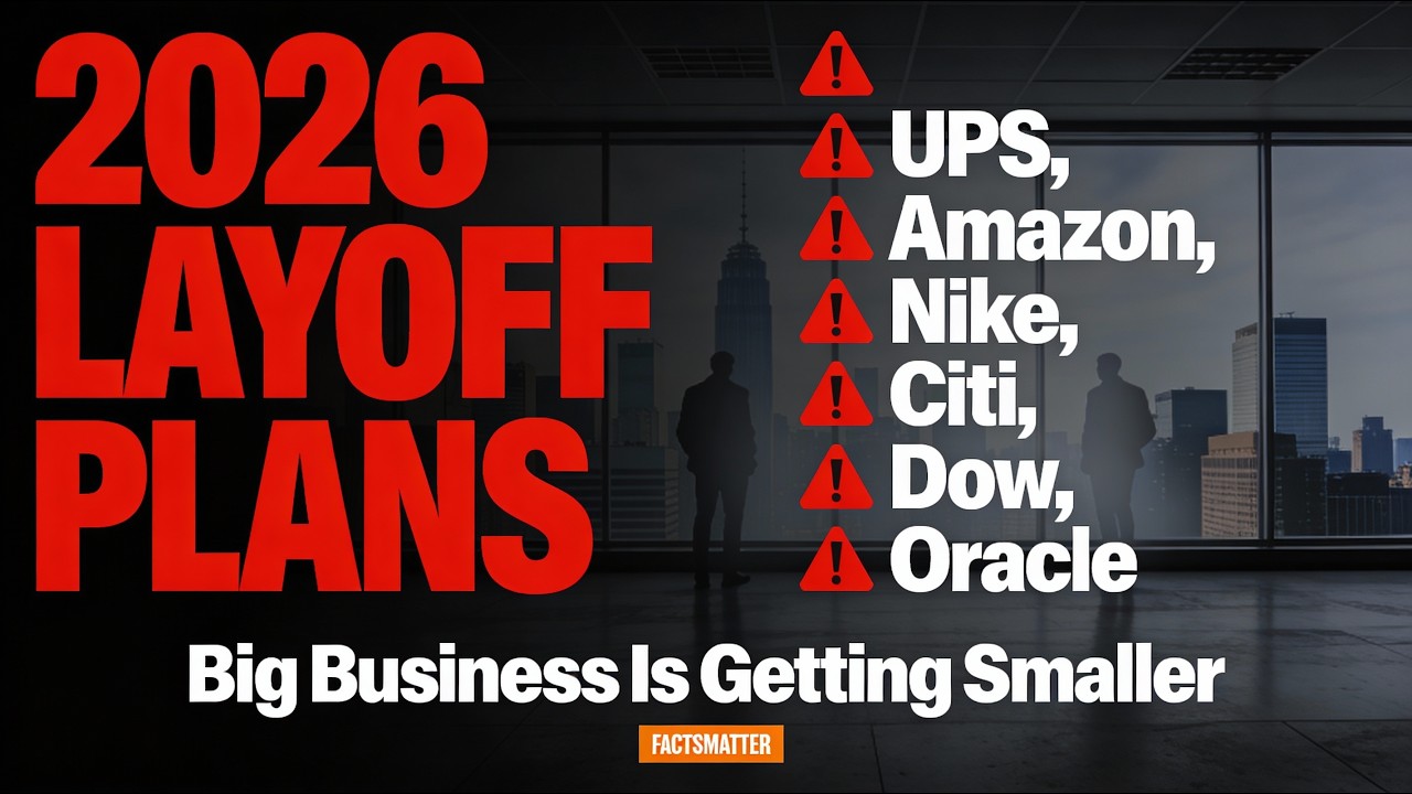 2026 Layoff Plans: Why UPS, Amazon, Nike, Citi, Dow & Oracle Are Cutting Jobs in a “Strong” Economy