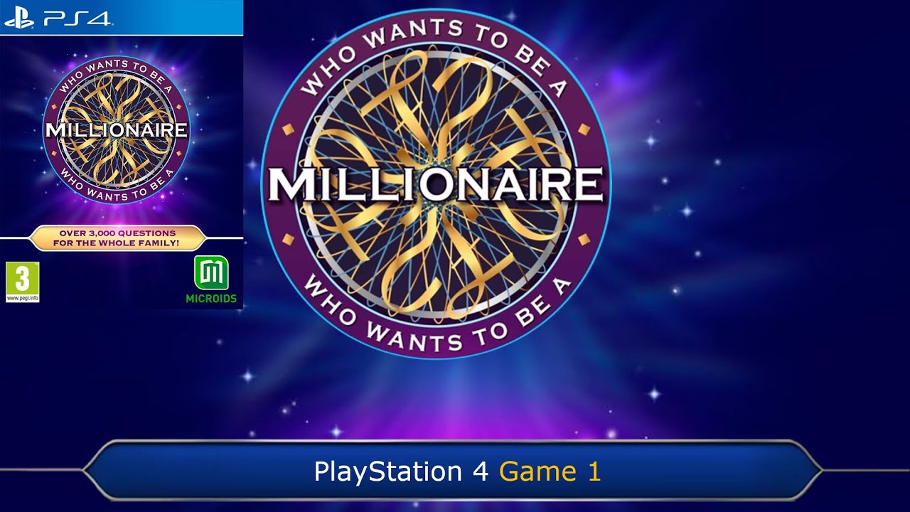 Who Wants To Be A Millionaire? PS4 Game 1