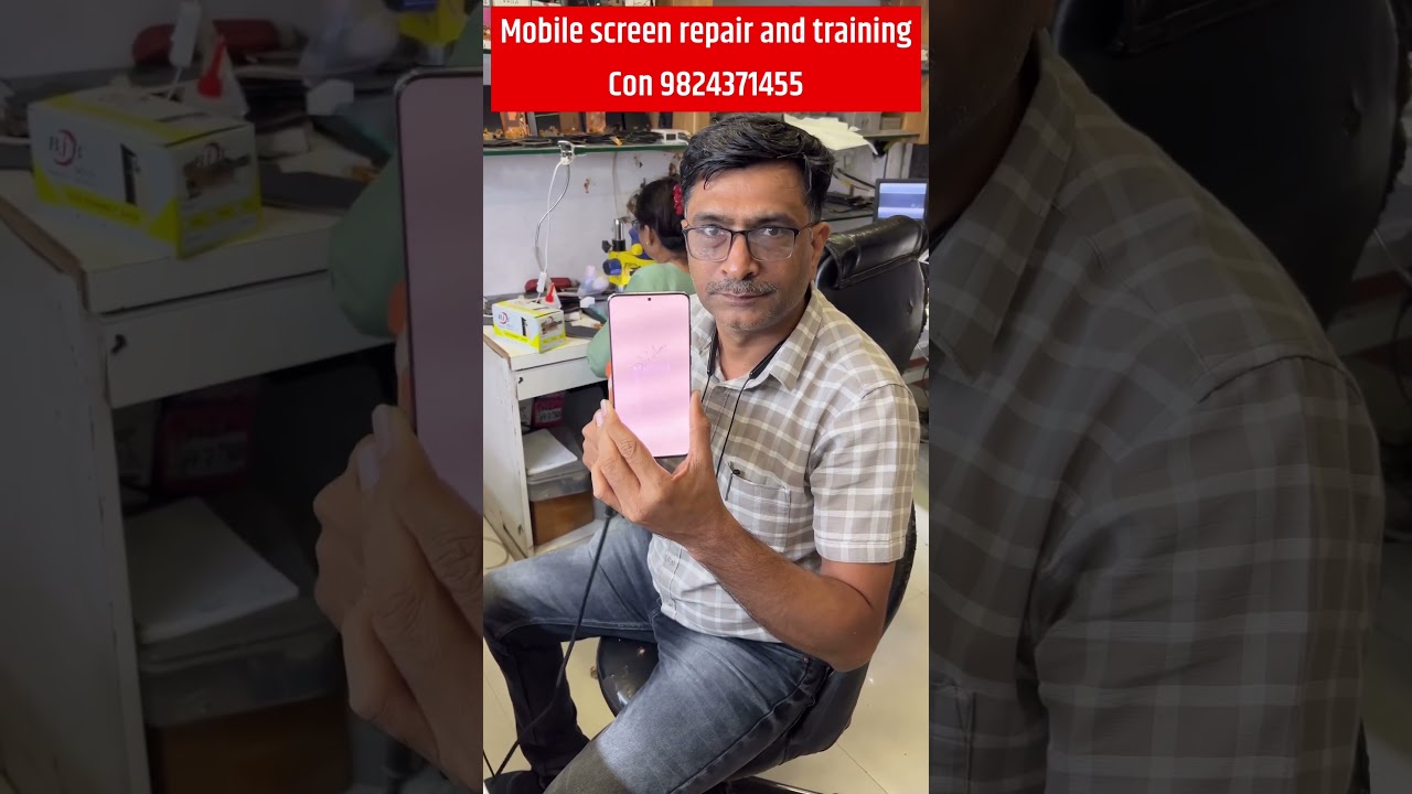 Mobile display repair training || how to repair mobile screen ||| phone display repair training