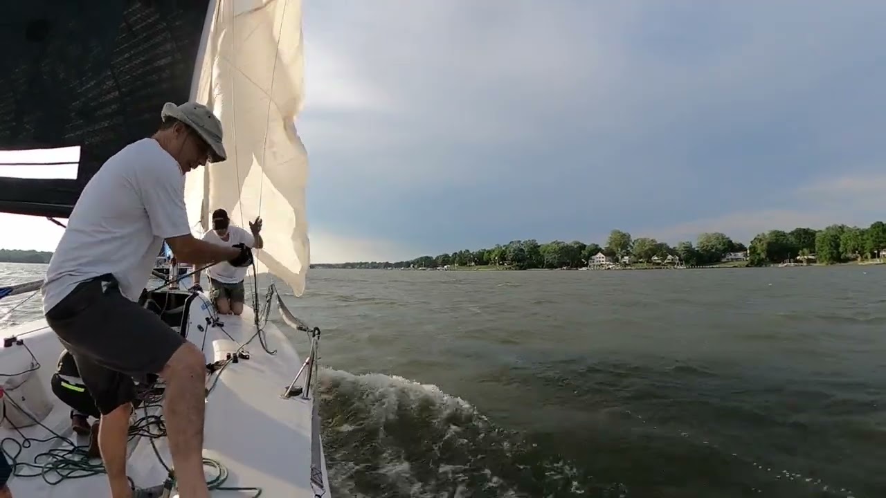 NEMESIS Melges 24 racing May 22, 2024 Galesville MD West River