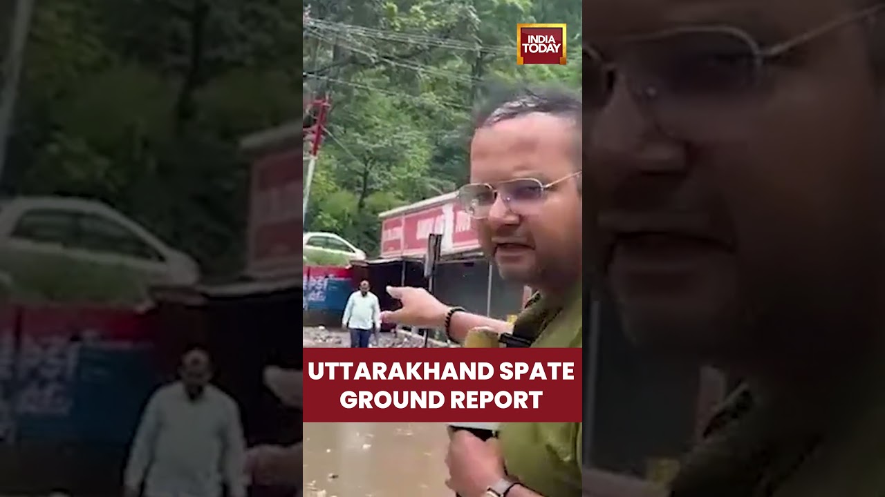 Uttarakhand Spate Ground Report | Uttarakhand Floods and Cloudburst | #shorts #uttarakhandnews