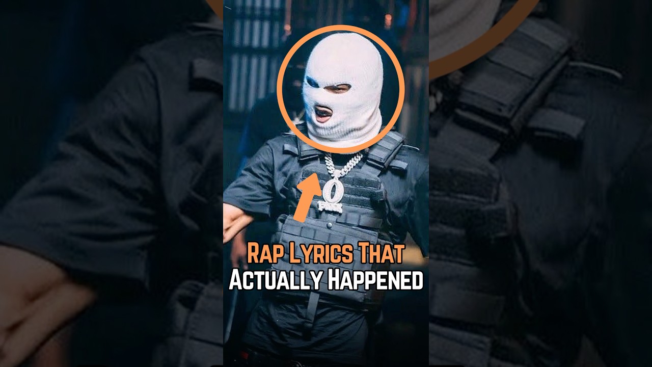 Rap Lyrics That Really Happened 😲👀