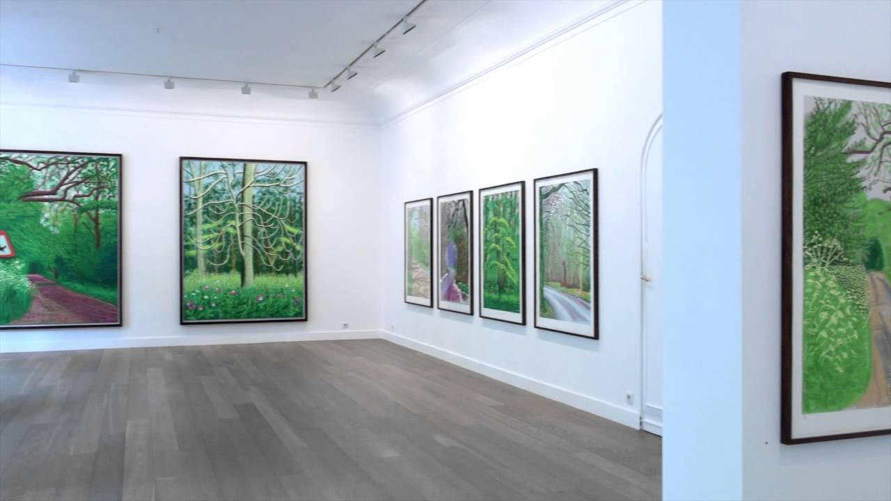 Exposition David Hockney - Galerie Lelong Paris