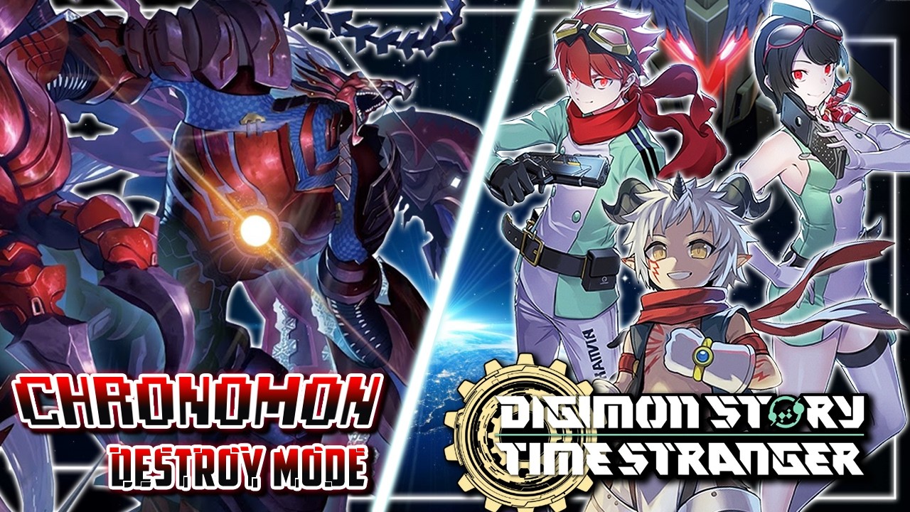 Digimon Card Game: Chronomon Destroy Mode против Jupitermon Time Stranger [BT-26]