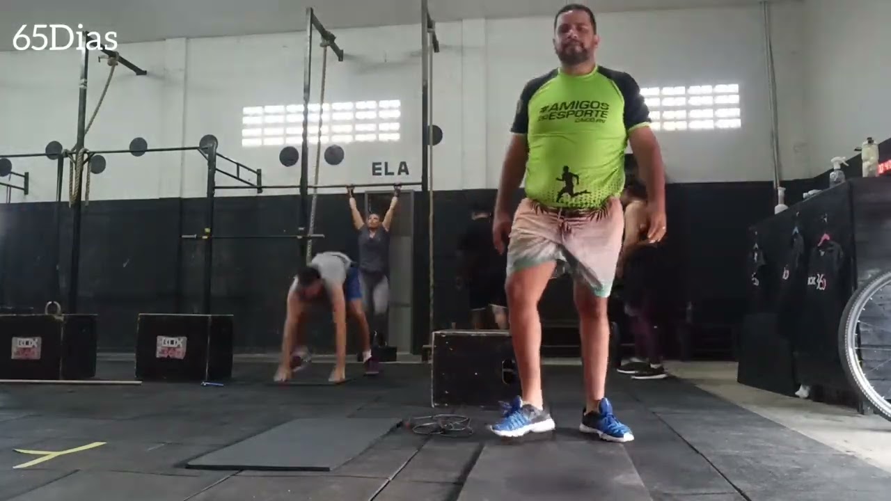 65 Dias treino top na Box 360 Rosivan e JP no crossfit em busca da mudança!