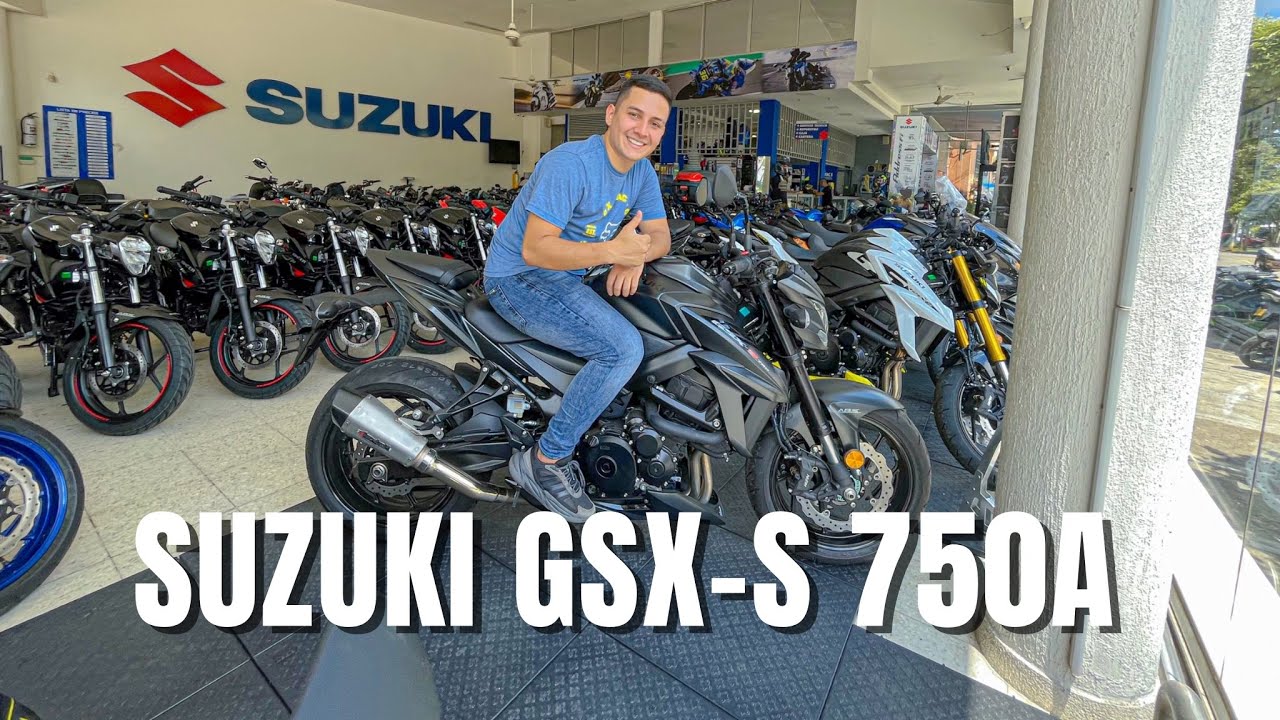 SUZUKI GSX-S 750 UNA DE MIS NAKED FAVORITAS 😍🔥
