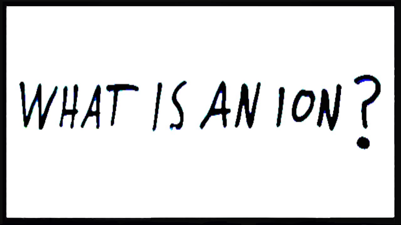 Что такое ион?