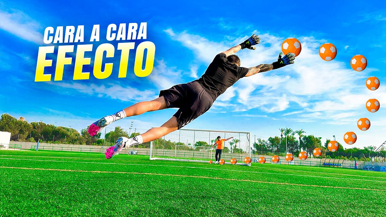 ⚽ BAL&Oacute;N con EFECTO IMPOSIBLE 😵 1vs1 CARA a CARA de PORTEROS 💥 &iexcl;Retos de F&uacute;tbol!