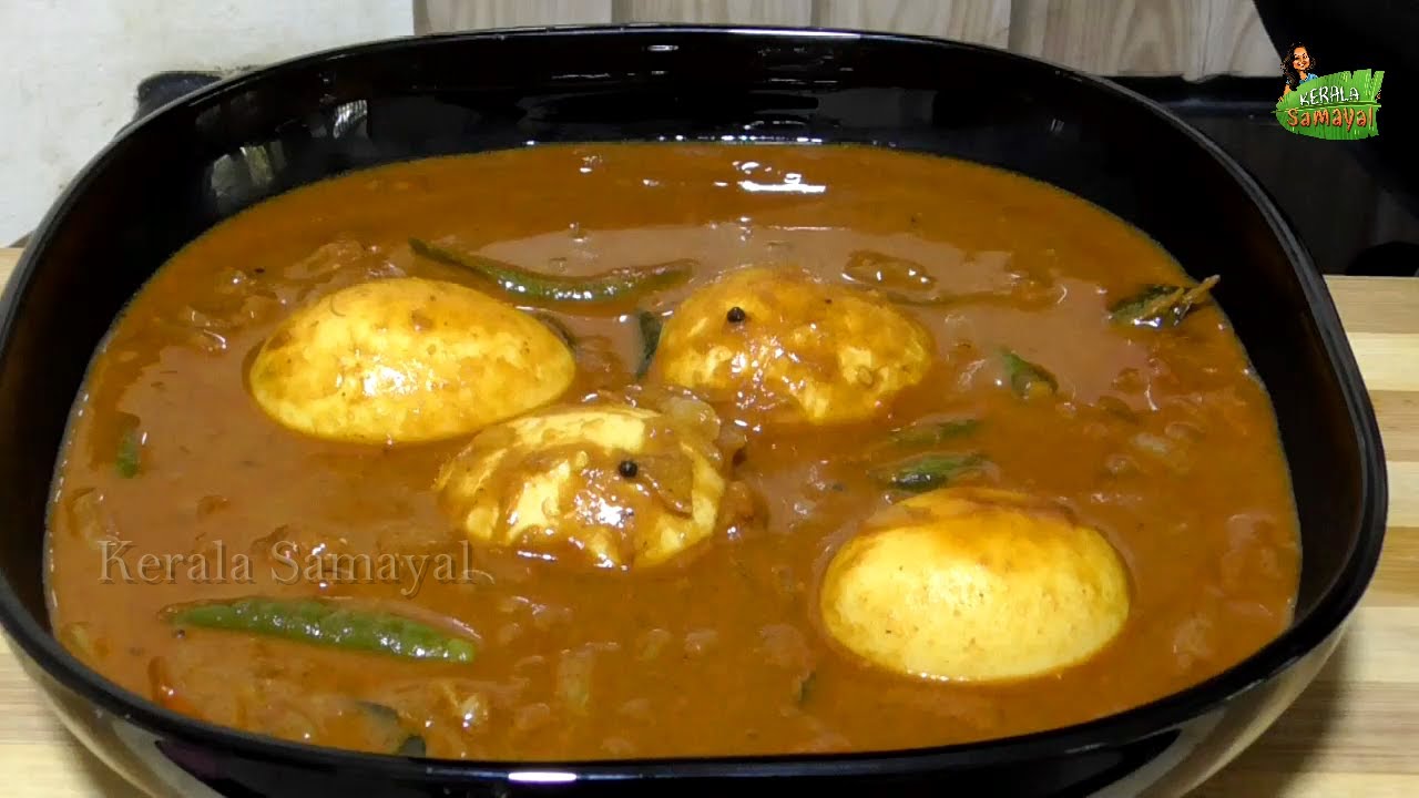 Egg Curry || Kerala Special Varutharacha Egg Curry || Recipe in Tamil