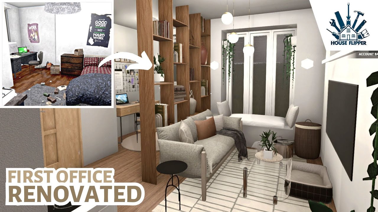 First Office Renovated | House Flipper | Speed Build