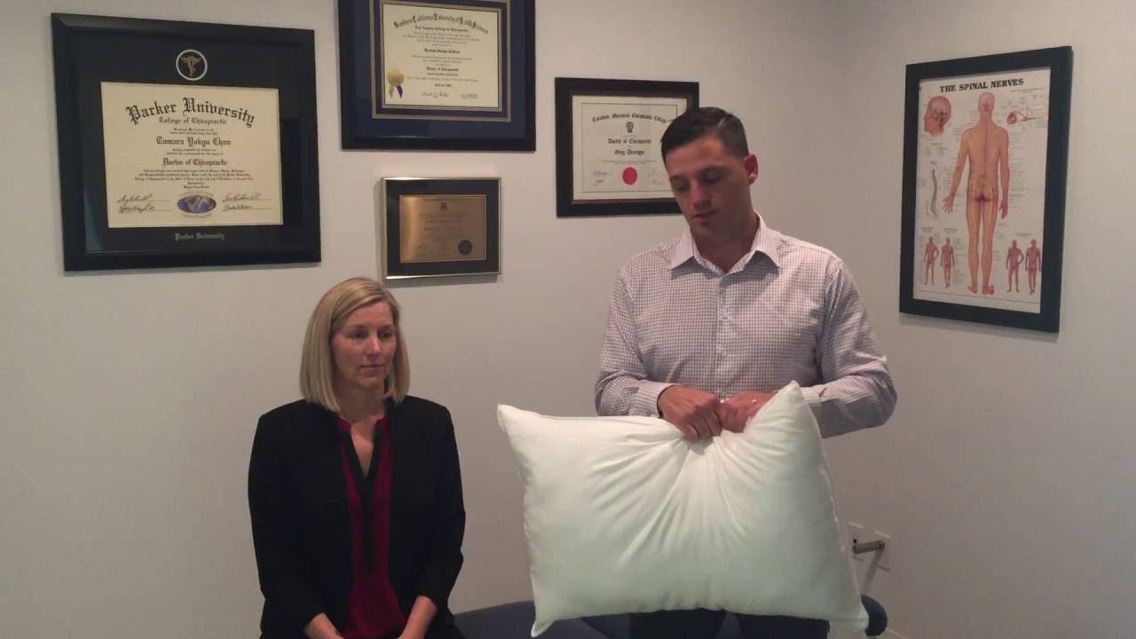 Chiropractor Calgary AB Best Pillow for Neck Pain