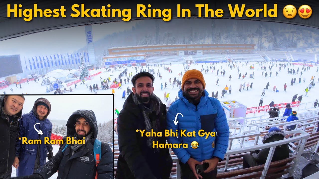 Medeu Skating Ring Almaty,Kazakhstan 🇰🇿(Highest In World)