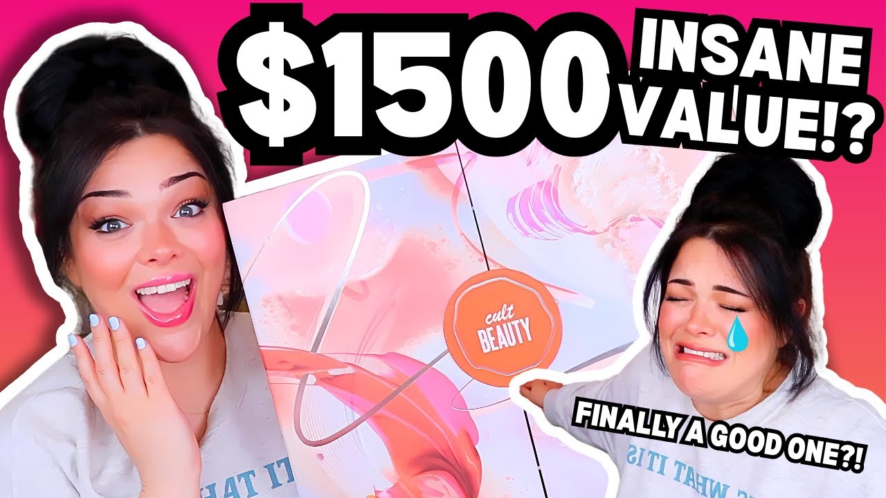INSANE $1500 Advent That Doesn't SUCK!? | Cult Beauty Advent Unboxing