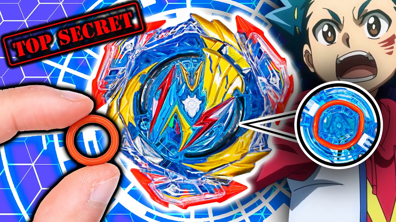 TOP SECRET BEYBLADE MOD - Ultimate Valkryie RUBBER BURST STOPPER!