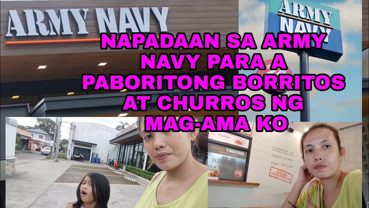 MUKBANG SI CHLOE NG CHURROS SA ARMY NAVY WHILE WAITING SA ORDER #favorite #armynavy #asmr