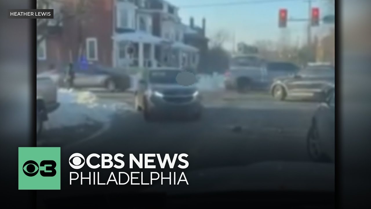 Video shows Norristown police officer striking naked man with patrol car