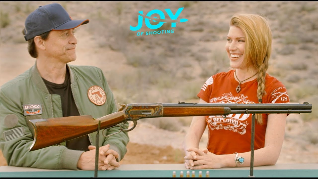 Westworld & REAL Lever Actions! | Clifton Collins Jr. & Kirsten Joy Weiss