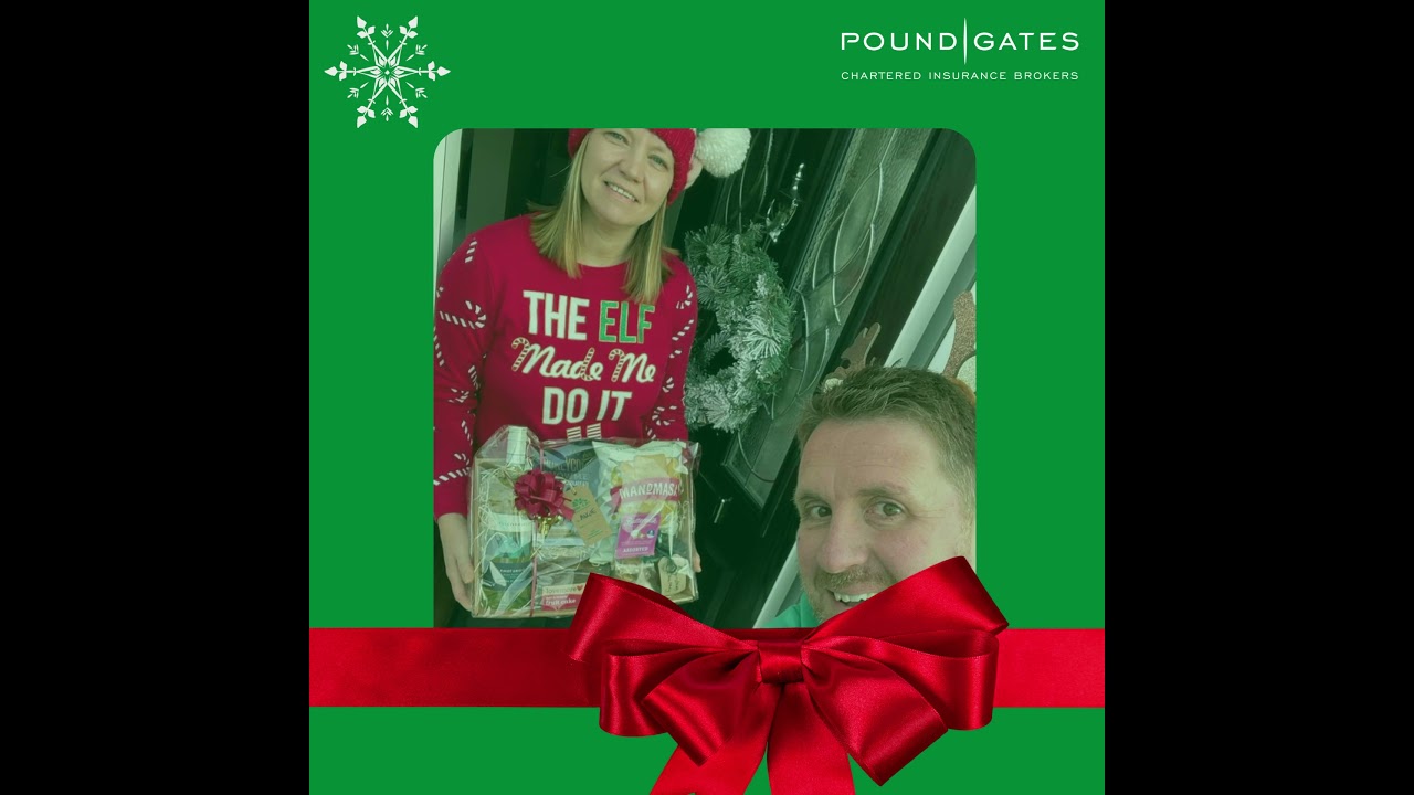Christmas Hampers Delivered to Pound Gates Staff