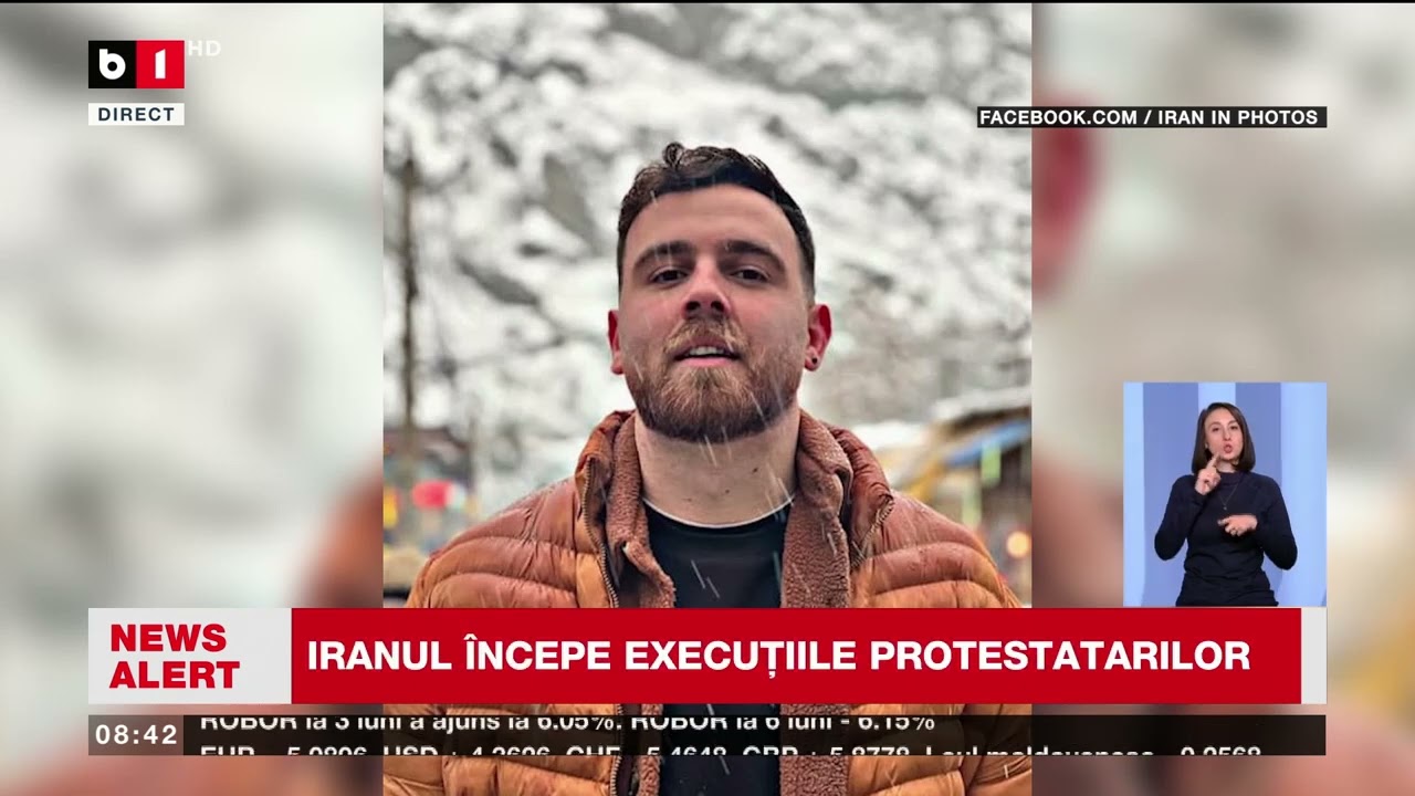 IRANUL ÎNCEPE EXECUȚIILE PROTESTATARILOR_Știri B1TV_14 ian. 2026