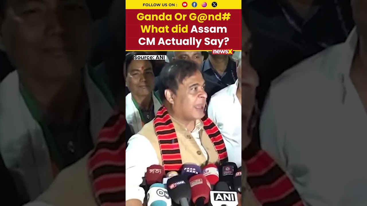 Assam CM Himanta Sarma Uses Offensive Remark Against Pawan Khera | NewsX
