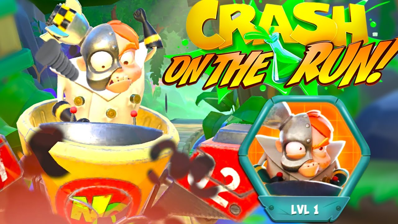 Crash Bandicoot: On the Run! New Island 