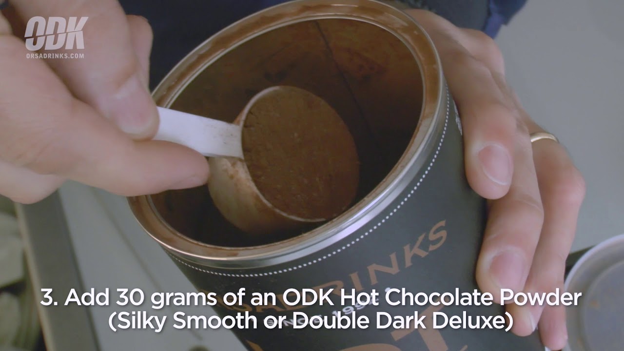 How to make a flavoured ODK Hot Chocolate