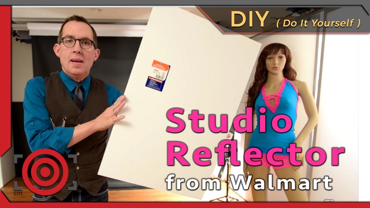 DIY Photography Reflector from Walmart