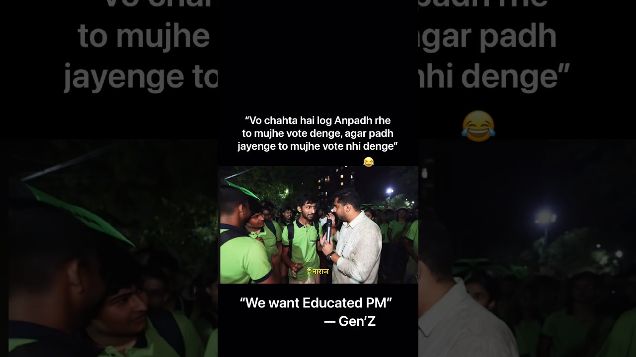 Gen Z&rsquo;s anger on Modi 😂 Modi vs Rahul Gandhi 🤡🗿🔥