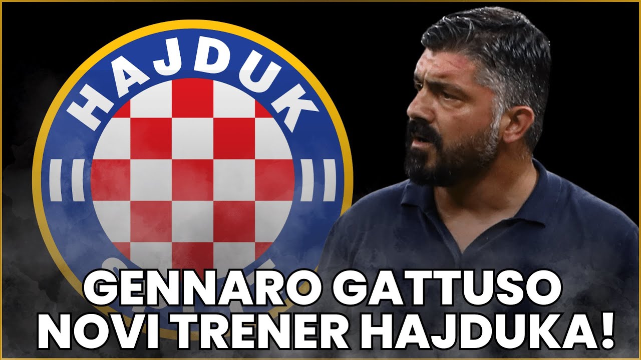 🎙️GENNARO GATTUSO JE NOVI TRENER HAJDUKA! STIŽU PROMJENE!