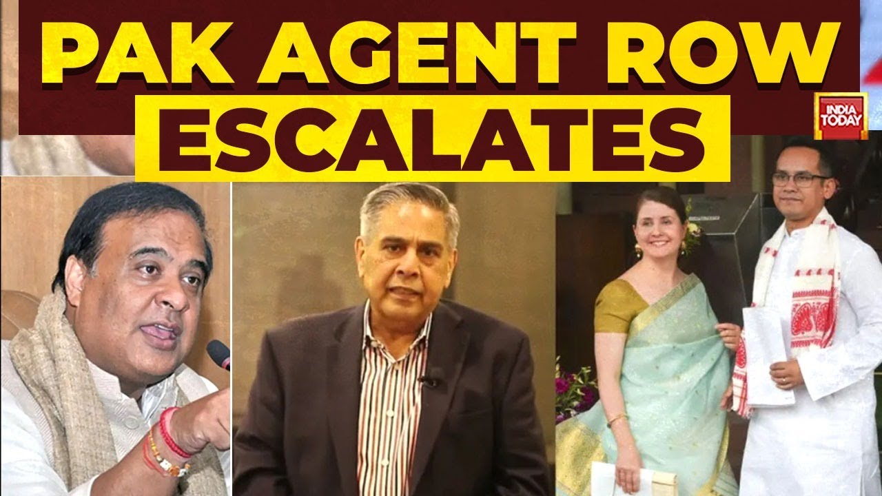 Himanta Ups 'Pak Agent' Attack, Gogoi Hits Back | Assam CM | BJP Vs Congress | Politics #assam #pak