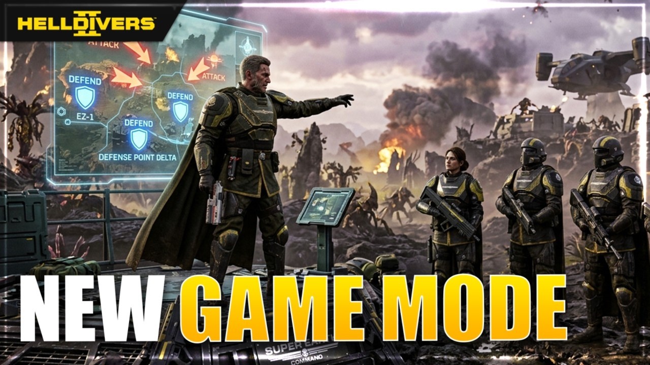 Обновление с новым режимом в Helldivers 2 &mdash; это просто хаос...
