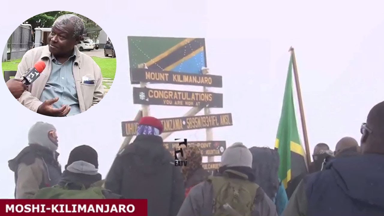 Tazama Mkuu wa Majeshi Mstaafu Jenerali Waitara anavyopanda Mlima Kilimanjaro | Tukutane kileleni