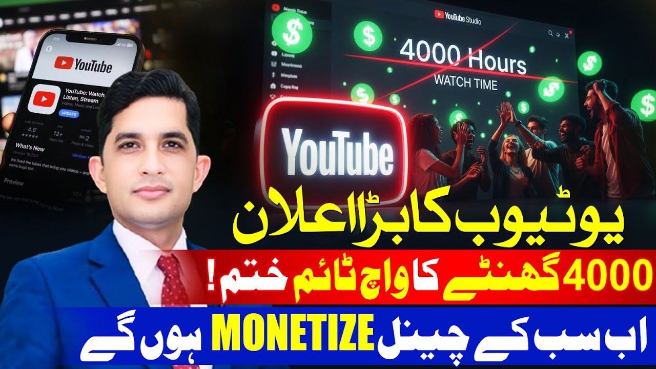 YouTube Ends the 4000 Watch Hours Drama | Real Talk With Asad