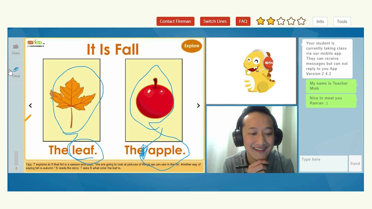 VIPKID Example Class