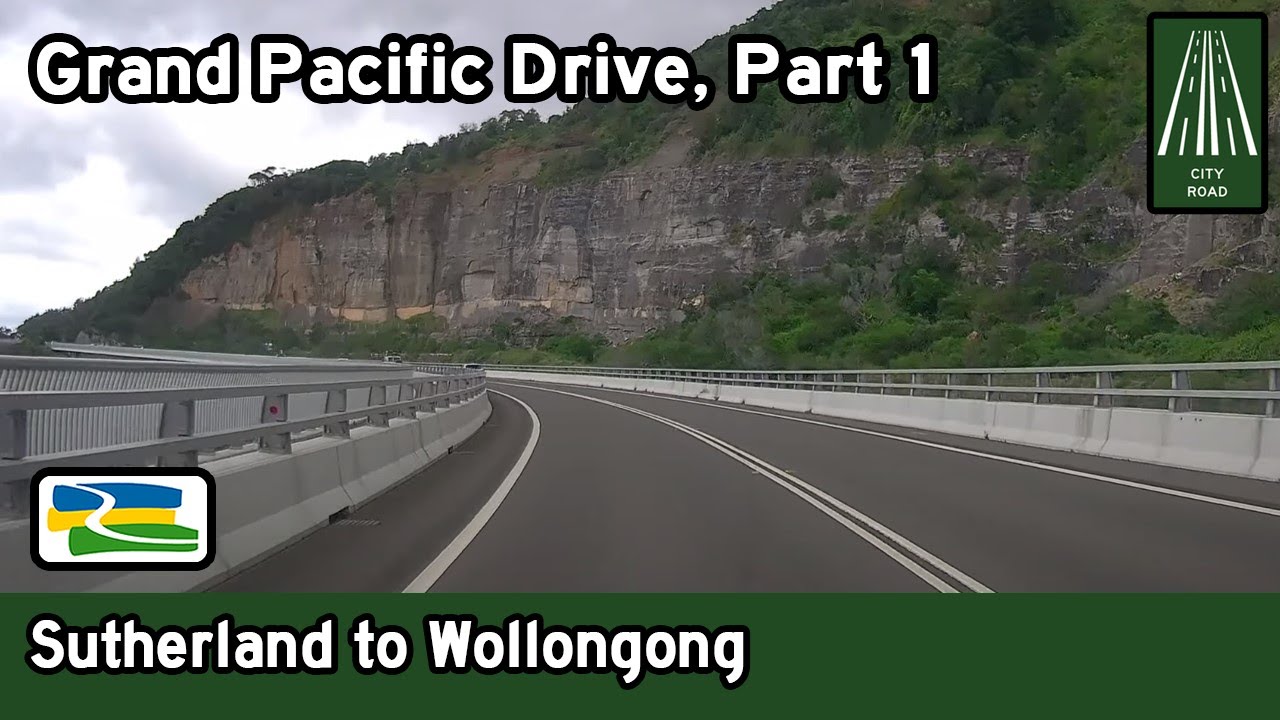 Driving the famous Grand Pacific Drive, Part 1: Sydney to Wollongong [4K]